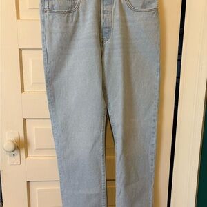 Levi's Womens 501 Original Jeans in Light Blue